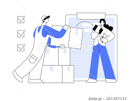 Dealership abstract concept vector illustration. Dealership abstract concept vector illustration. 101307133