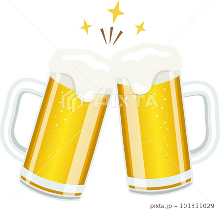 ビールジョッキで乾杯 101311029