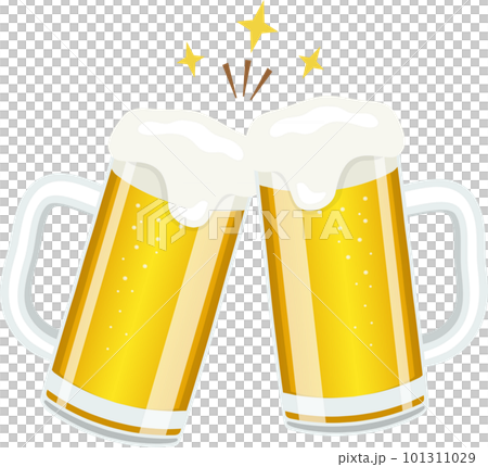 ビールジョッキで乾杯 101311029