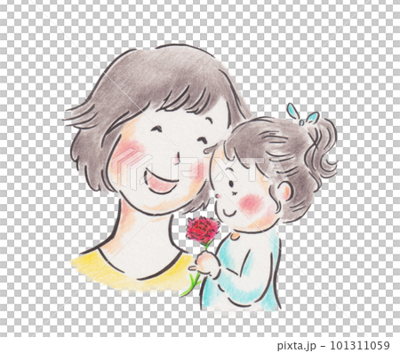 母の日のイラスト 母の日のイラスト 101311059