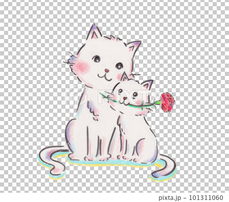 猫も母の日 猫も母の日 101311060