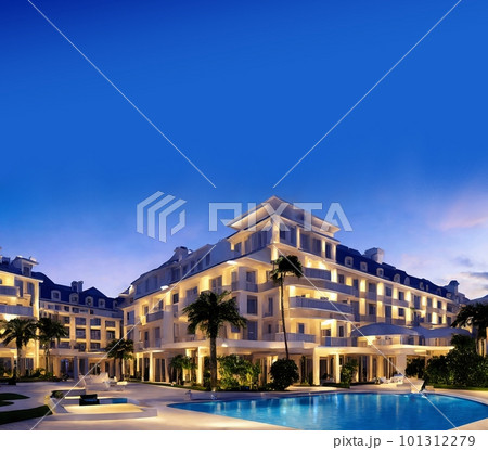 ホテル、保養施設-Generative AI ホテル、保養施設-Generative AI 101312279