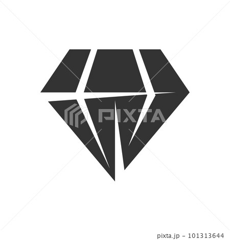 diamond logo template. Icon Illustration Brand Identity. Isolated and flat illustration. Vector graphic 101313644