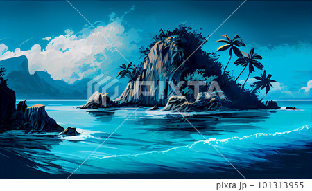Generative AI, Deep Sea Dreams: An Abstract Oceanic Gradient Generative AI, Deep Sea Dreams: An Abstract Oceanic Gradient 101313955