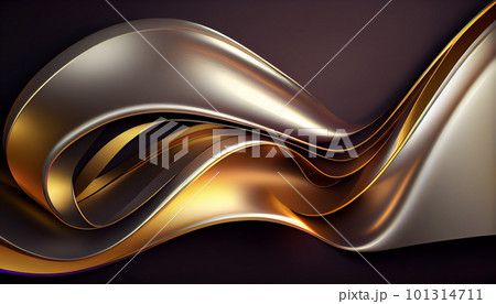 Generative AI, Metallic Momentum: A Dynamic Futuristic Background of Sleek Shapes and Metallic Colors Generative AI, Metallic Momentum: A Dynamic Futuristic Background of Sleek Shapes and Metallic Colors 101314711