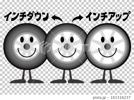 タイヤホイールサイズ 101316237