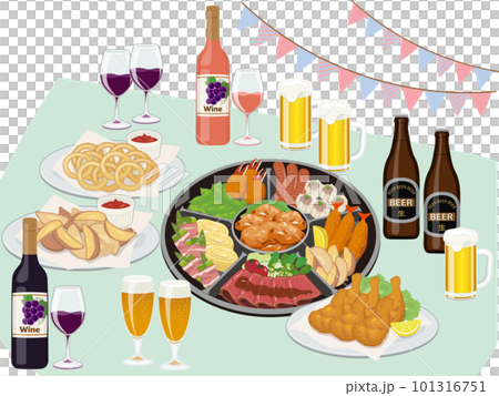 Party with hors d'oeuvres and drinks Party with hors d'oeuvres and drinks 101316751