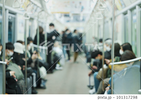 地下鉄車内イメージ 地下鉄車内イメージ 101317298