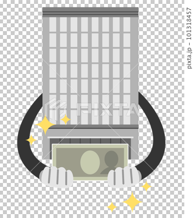 お金を渡す会社・擬人化 お金を渡す会社・擬人化 101318457