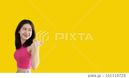 Asian woman pointing finger inviting click here, It is recommended to follow this direction or click on this link, Space for promotion here, Register or apply for membership, Click here. Asian woman pointing finger inviting click here, It is recommended to follow this direction or click on this link, Space for promotion here, Register or apply for membership, Click here. 101319728