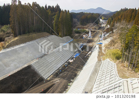 九州中央自動車道 山中地区 101320198
