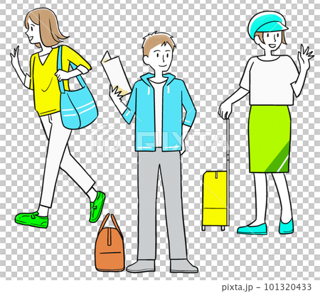 people going on trips people going on trips 101320433