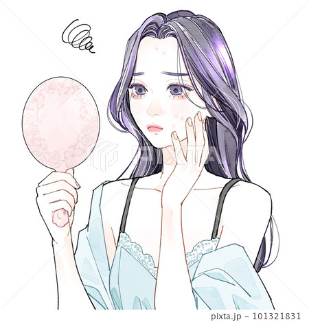 女性の不調9_肌荒れ 101321831