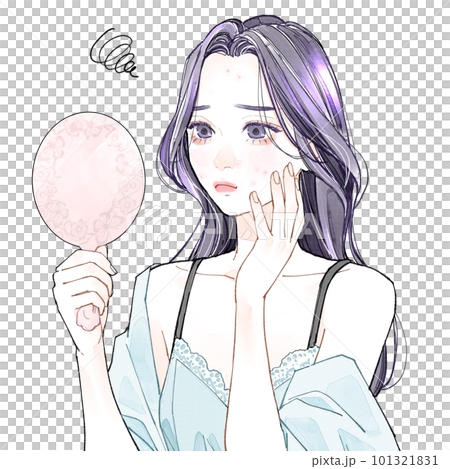 女性の不調9_肌荒れ 101321831