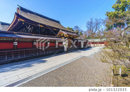 北野天満宮本殿の裏の社　御后三柱（京都市上京区） 101322035