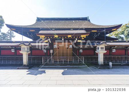 北野天満宮本殿の裏の社　御后三柱（京都市上京区） 101322036