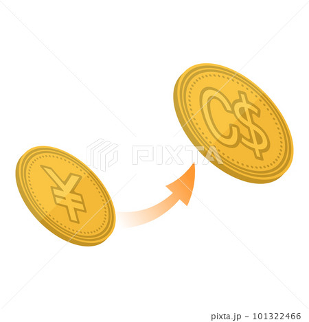 円をカナダドルへ両替のイメージ 101322466