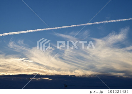 飛行機雲 101322485