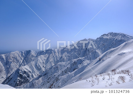 【冬の北アルプス】五竜岳と遠見尾根_03 101324736