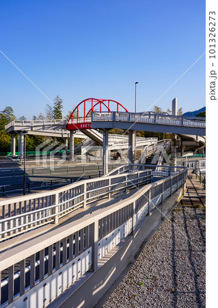 第三音戸大橋こと坪井広場横断歩道橋(広島県呉市) 第三音戸大橋こと坪井広場横断歩道橋(広島県呉市) 101326273