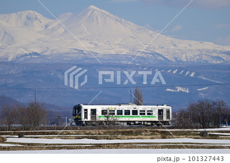 宗谷本線　蘭留ー比布　JR北海道　H100-77（旭川） 101327443