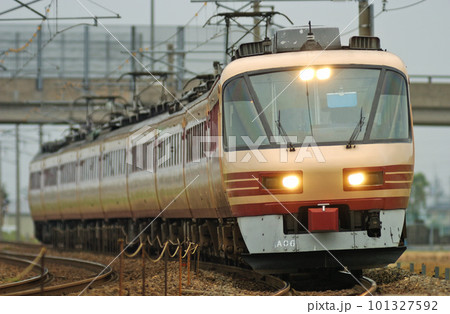 北陸本線　加賀笠間ー美川　JR西日本　485系　A06編成（京都）　雷鳥 101327592