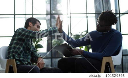 Job interview formal gesture concept of establishing friendships Job interview formal gesture concept of establishing friendships 101329863