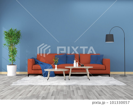 3d rendering of interior modern living room 101330057