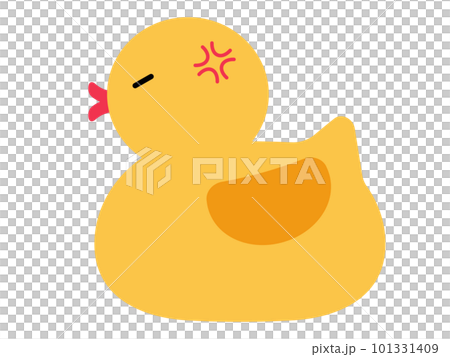 Loose toy duck gets angry 101331409