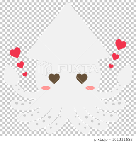 Loose squid heart Loose squid heart 101331658