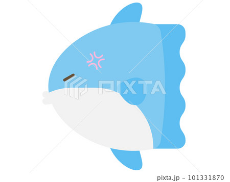 ゆるかわなマンボウ　怒る 101331870