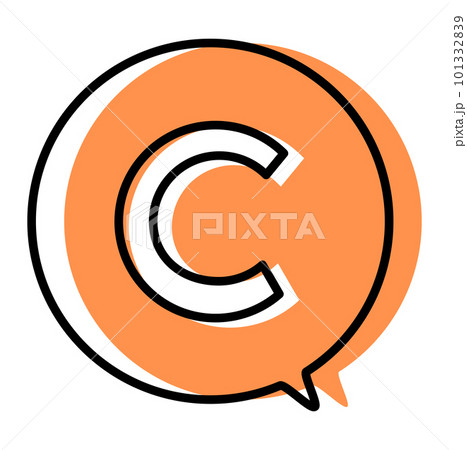 ポップなふきだしアイコン　C 101332839