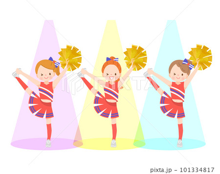 kids dancing on stage clipart