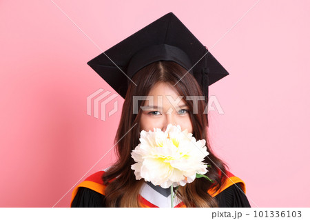 Girl with Graduation Gown Girl with Graduation Gown 101336103