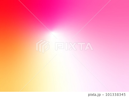 赤やオレンジやピンクの明るくカラフルなグラデーション背景 赤やオレンジやピンクの明るくカラフルなグラデーション背景 101338345