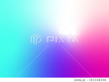 青や紫やピンクのメルヘンなグラデーション背景 101338346