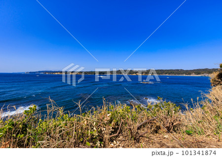 千葉県　勝浦市　八幡岬公園　見晴台からの眺め 101341874