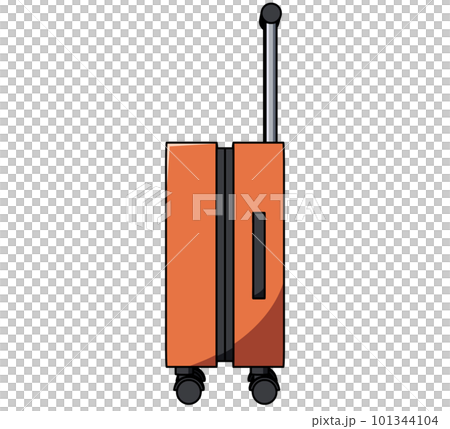 横から見たスーツケースのイラスト 横から見たスーツケースのイラスト 101344104