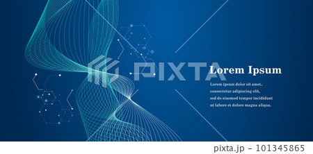 幾何学 抽象 遺伝子 科学 背景 101345865