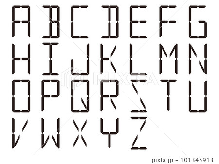 アルファベットの紙絵 watercolor-paper-cut-alphabet-