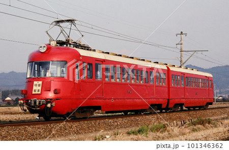 名鉄　広見線の3400形電車 101346362