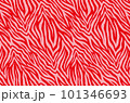 Animal print . Zebra ornament. seamless pattern background. 101346693