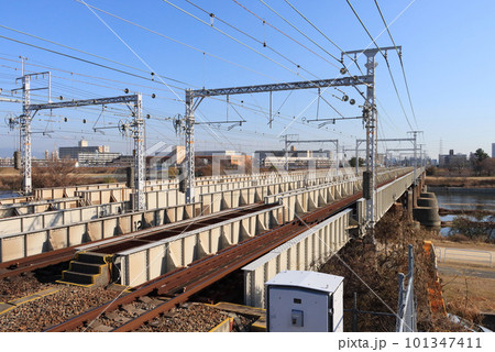 東海道本線 武庫川橋梁 東海道本線 武庫川橋梁 101347411