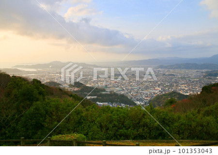 眉山公園からの眺望（徳島県・徳島市） 101353043