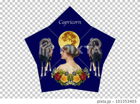 復古摩羯座明星包裝設計 復古摩羯座明星包裝設計 101353403