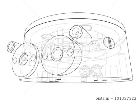 Abstract industry object concept Abstract industry object concept 101357522