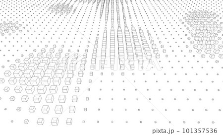 Abstract boxes background Abstract boxes background 101357536