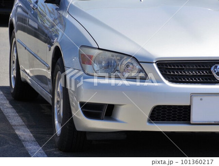 自動車イメージ　トヨタ・アルテッツァのフロントマスク 101360217