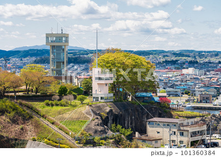 「青森県」館鼻公園のグレットタワー・八戸市 101360384