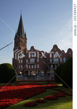 A close up of a church. High quality photo 101366427